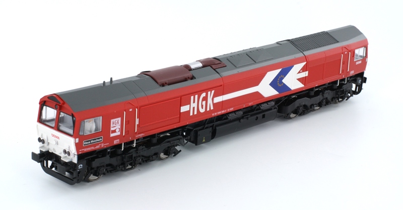 Mehano 58597 H0 Diesellok Class 66 HGK DC + 1 x 52975 Selbstentladewagen HGK