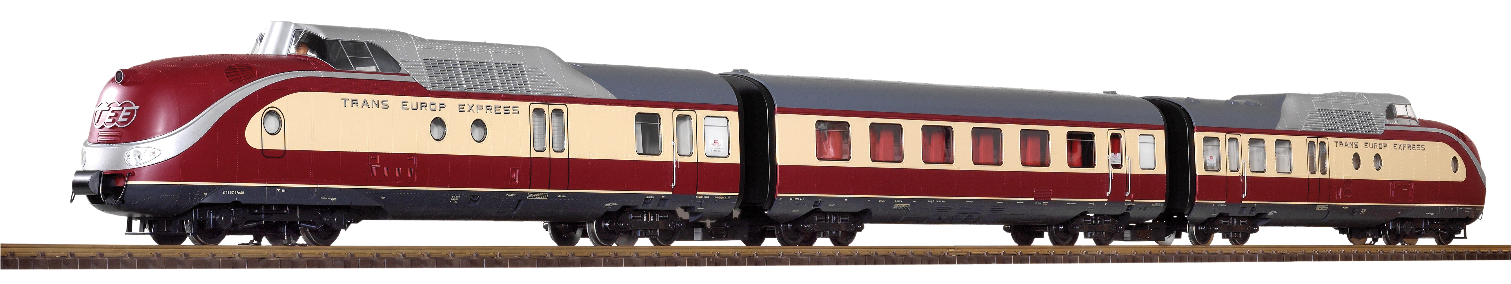 VO PIKO 37320 Spur G-Dieseltriebwagen VT 11.5 DB III, 3-tlg.