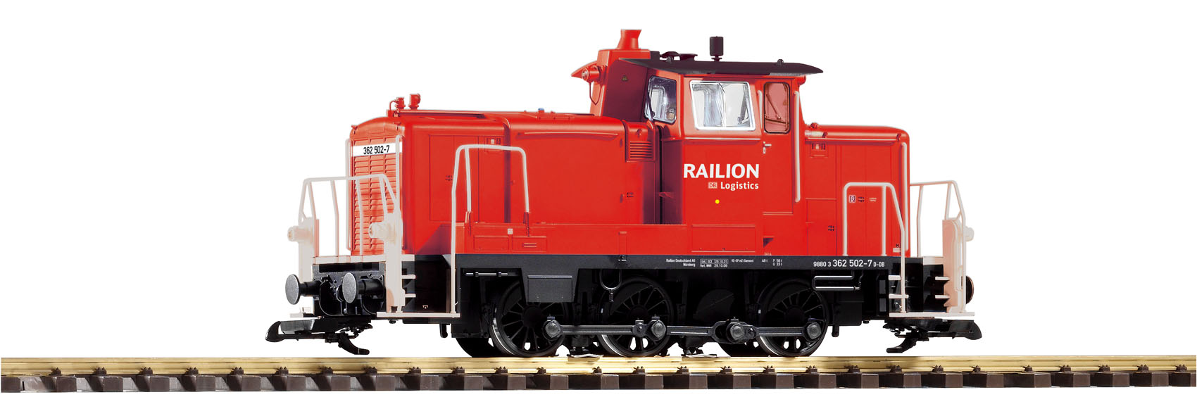 VO PIKO 37523 Spur G-Diesellok BR 362 DB AG verkehrsrot Ep.VI