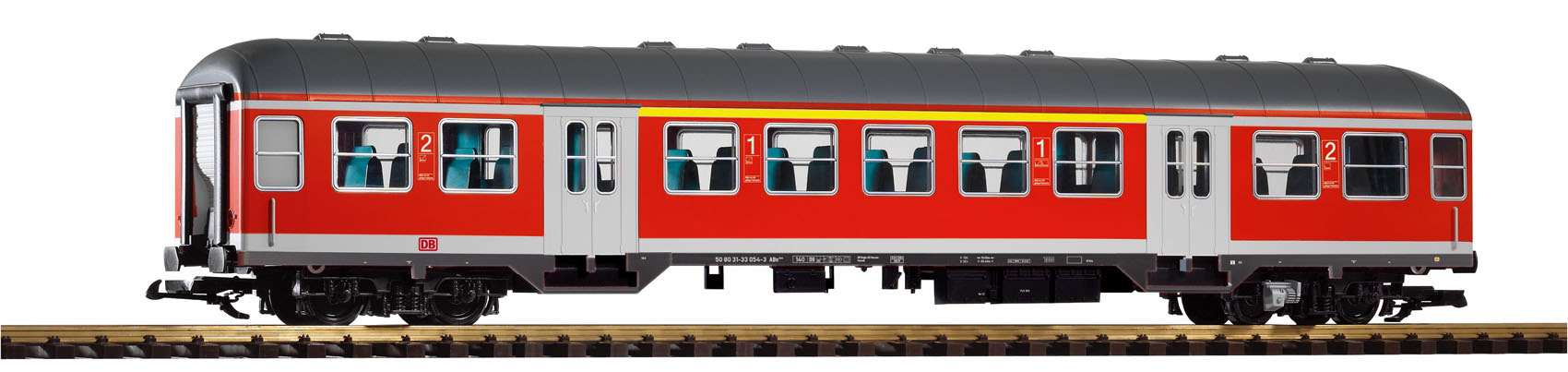 VO PIKO 37625 Spur G-Nahverkehrswg. ABnb 1./2. Klasse DB AG verkehrsrot VI