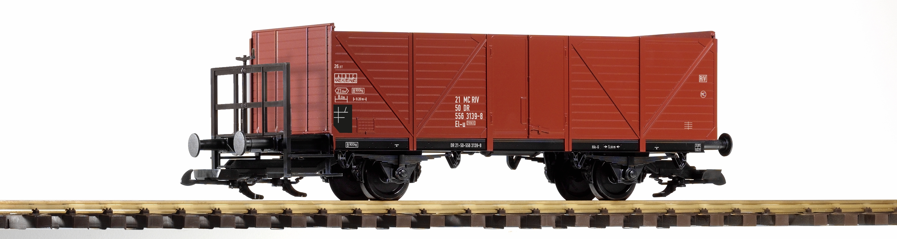 PIKO 37901 Spur G Off.Güterwagen DR IV m.Bb.