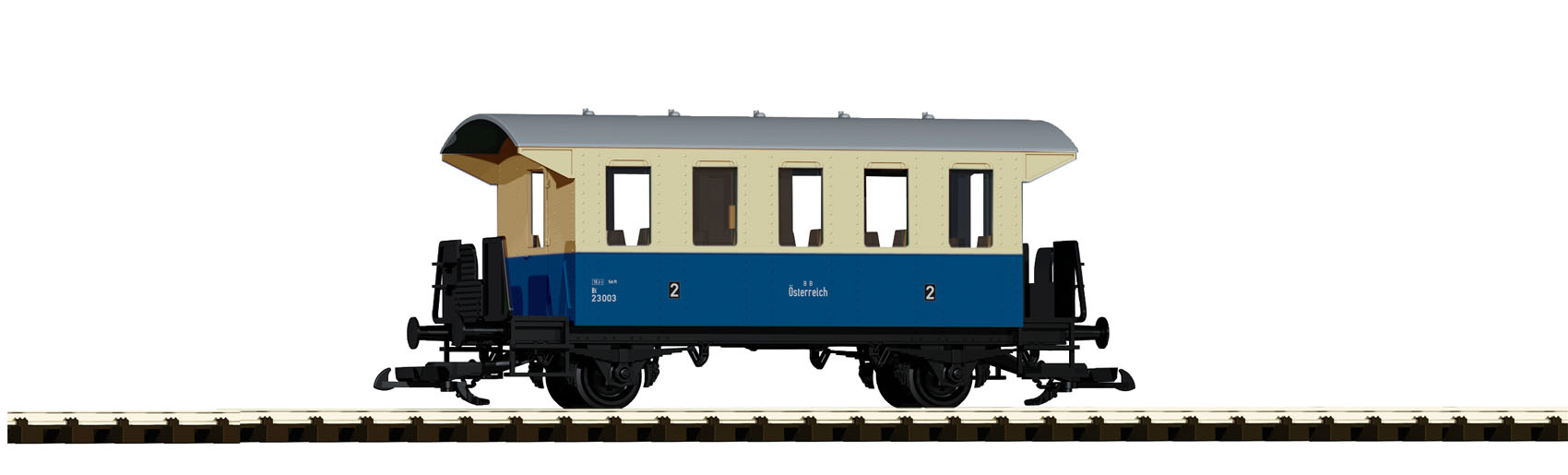 PIKO 37922 Spur G Personenwagen 2. Kl. ÖBB III