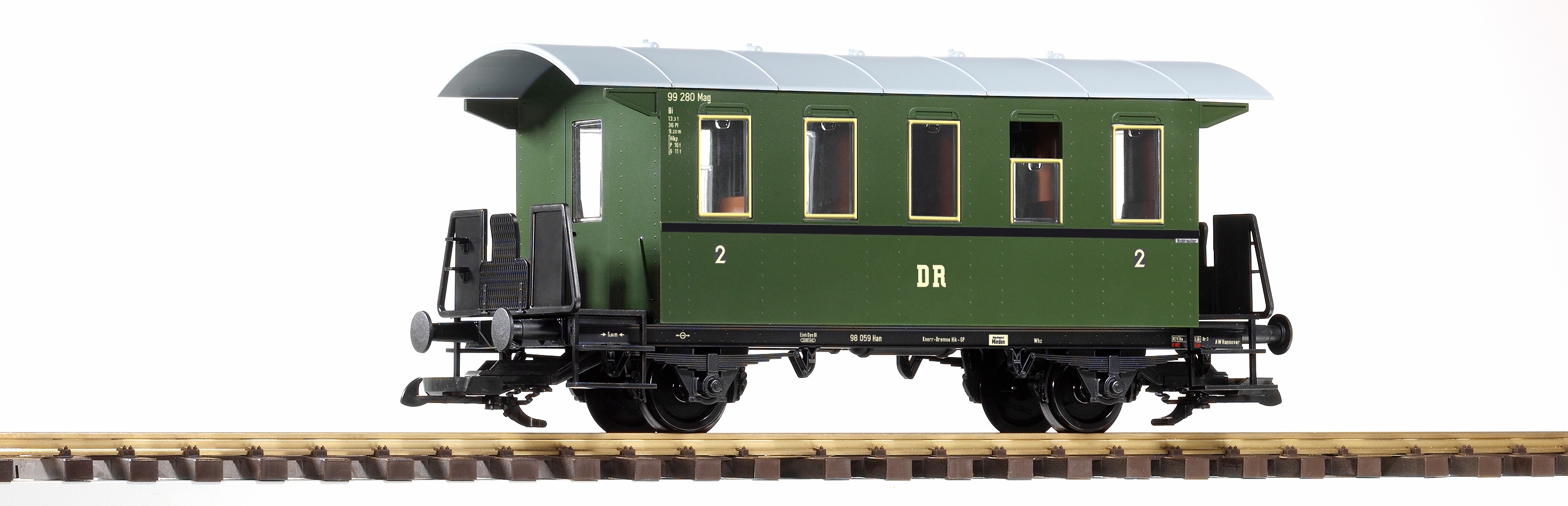 VO PIKO 37932 Spur  G-Personenwagen 1./2.Kl. DR    III