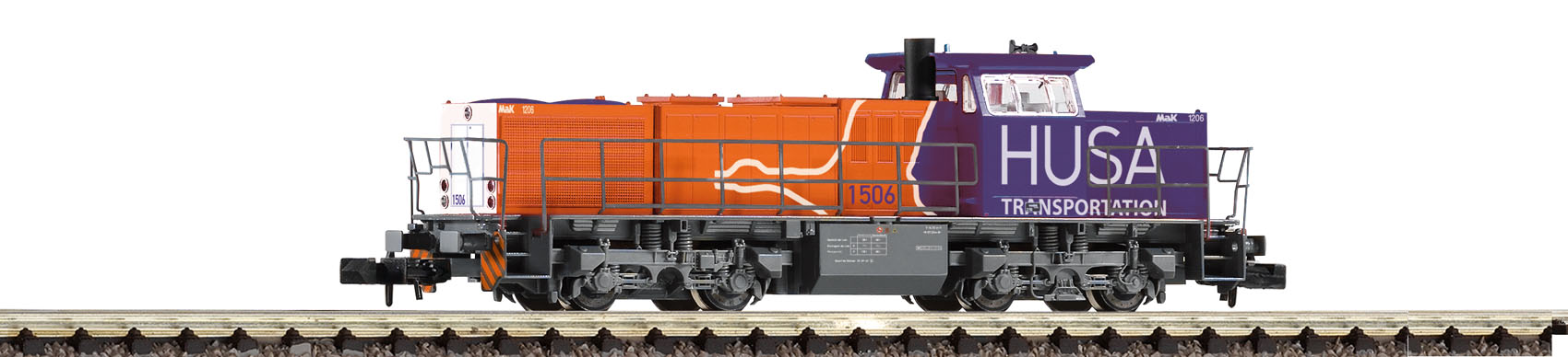 PIKO 40406 Spur N Diesellok G 1206 HUSA 1506 EP VI