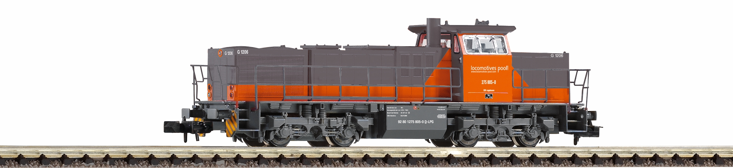 VO PIKO 40414 Spur  N-Diesellok G 1206 Locomotives    pool VI