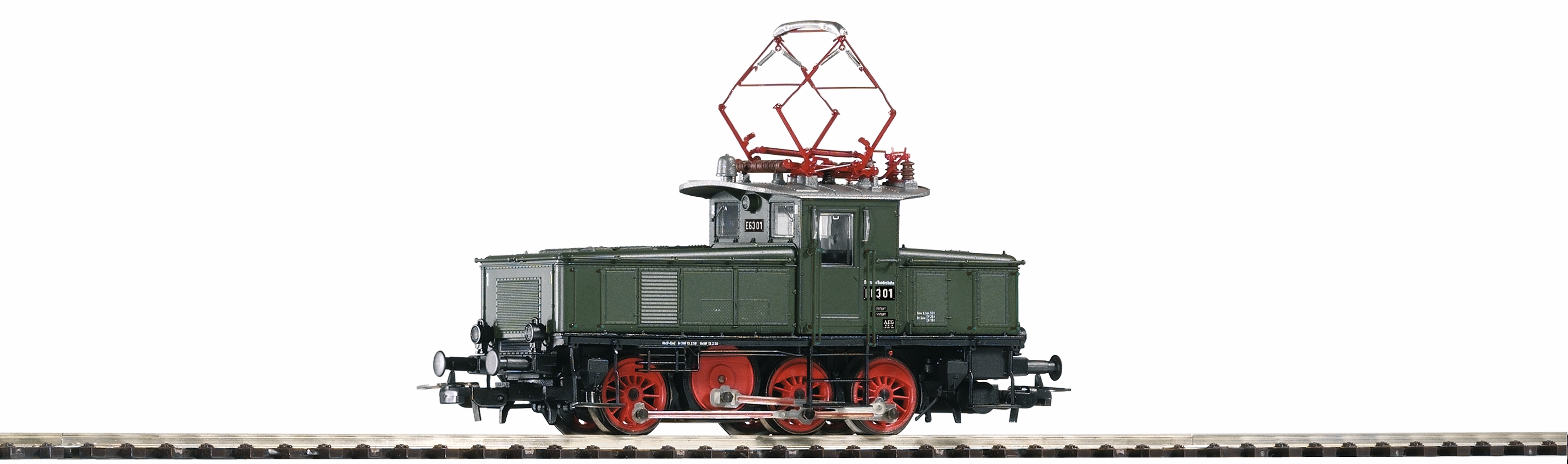 VO PIKO 51075 Spur H0 E 63 AEG grün DB III
