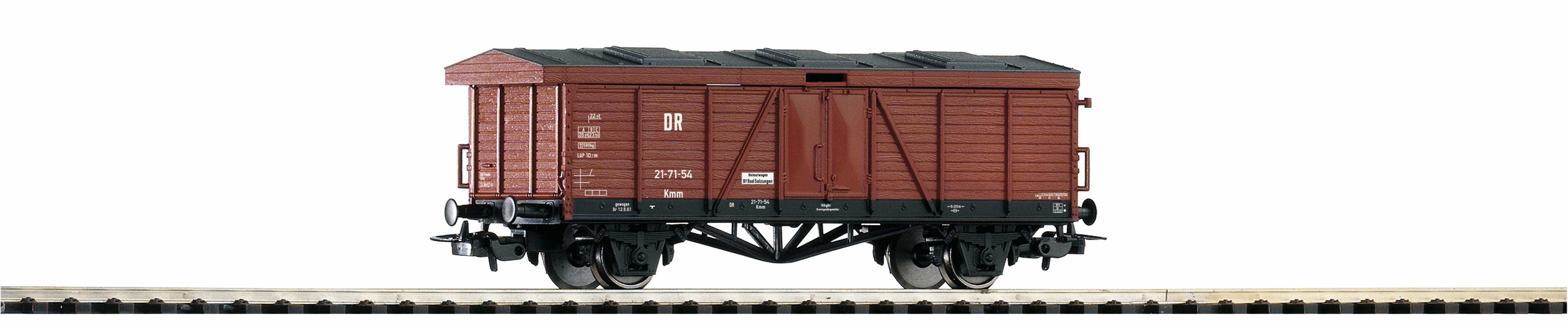 VO PIKO 54104 Spur H0 Behelfskaliwg Kmm21 DR III