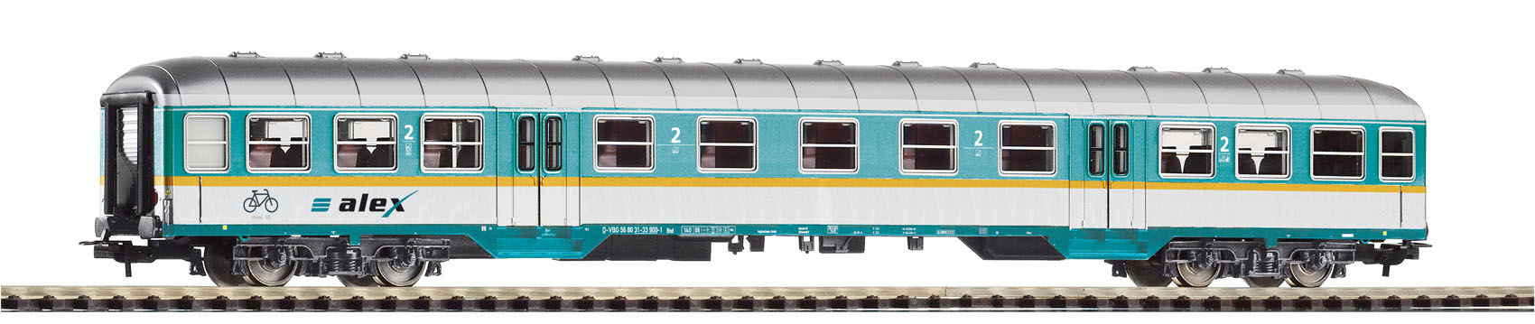 VO PIKO 57663 H0 Perswg. 2.Kl. (ex AB) Alex VI