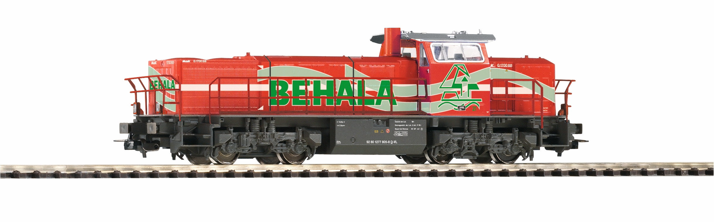 PIKO 59217 Spur H0 ~Diesellok G 1700 BEHALA digital für 3 Leiter