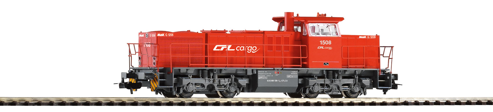 VO PIKO 59293 H0 ~Diesellok G1206 CFL Cargo rot VI + lastg. Dec.