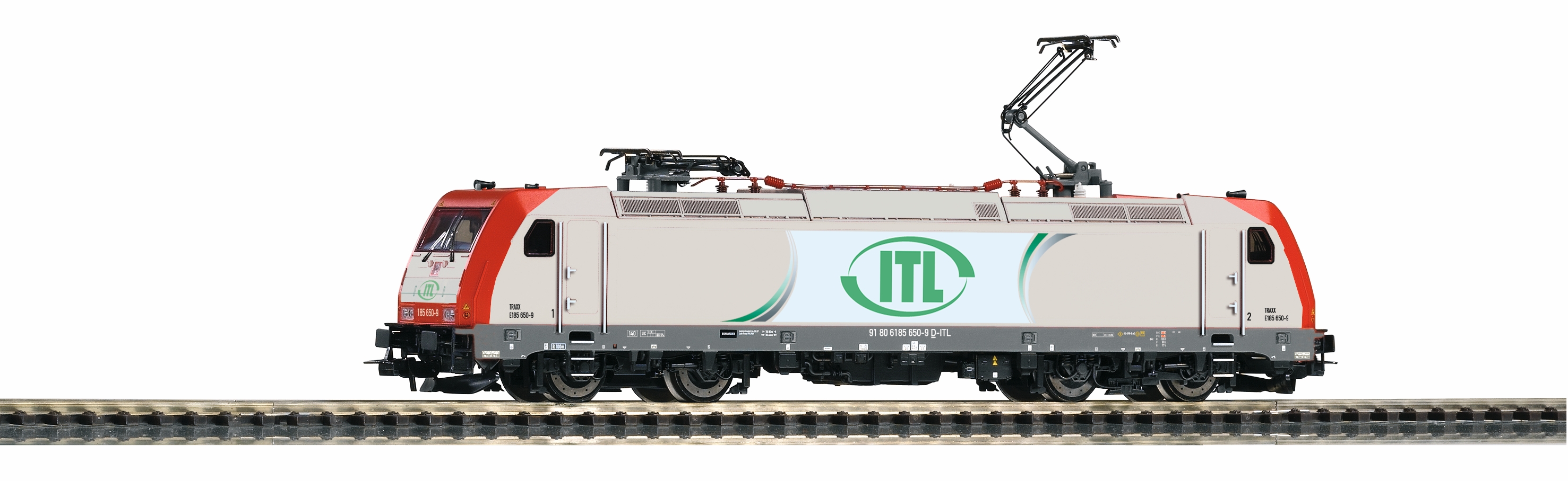PIKO 59357 Spur H0 ~E-Lok BR 185.2 ITL digital für 3 Leiter