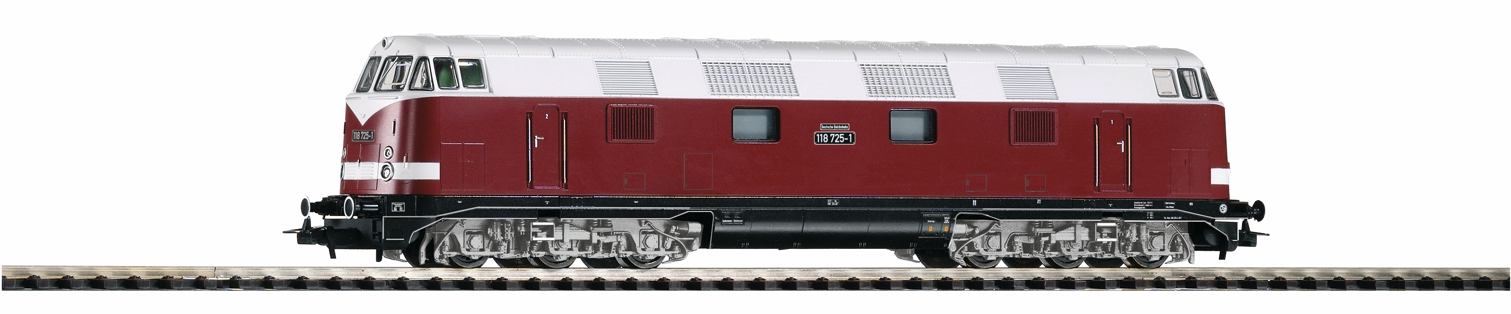 PIKO 59383 Spur H0 ~Diesellok BR 118.6-8 6-achs. DR digital für 3 Leiter