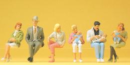 Preiser 65327 Sitzende Personen Spur 0 1:43