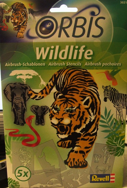 Revell 30213 Orbis Schablonen-Set "Wildlife"