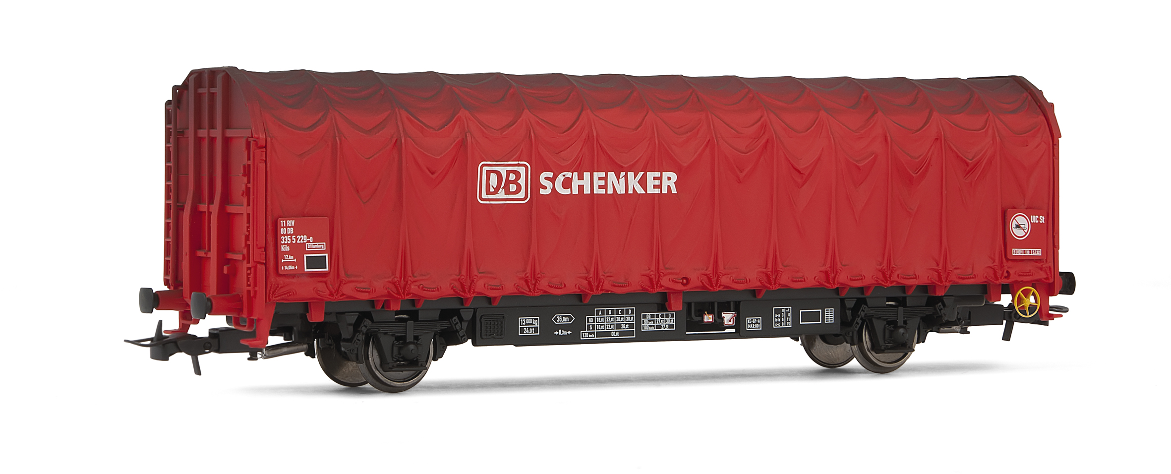 Rivarossi HR 6179 H0 I+S Schiebepl.Wg. DB Schenker DC