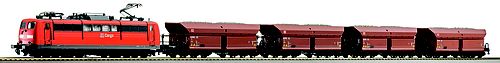 ROCO aus 41349 E-Lok BR 151 DB Cargo mit 4 sechs - achs Erzwagen