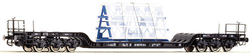 Roco 66187 Tiefladewagen SSt 49 DB EP III DC