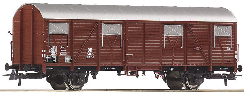 ROCO 66844 Gedeckter Güterwagen Glmhs 50 der DB EP III DC