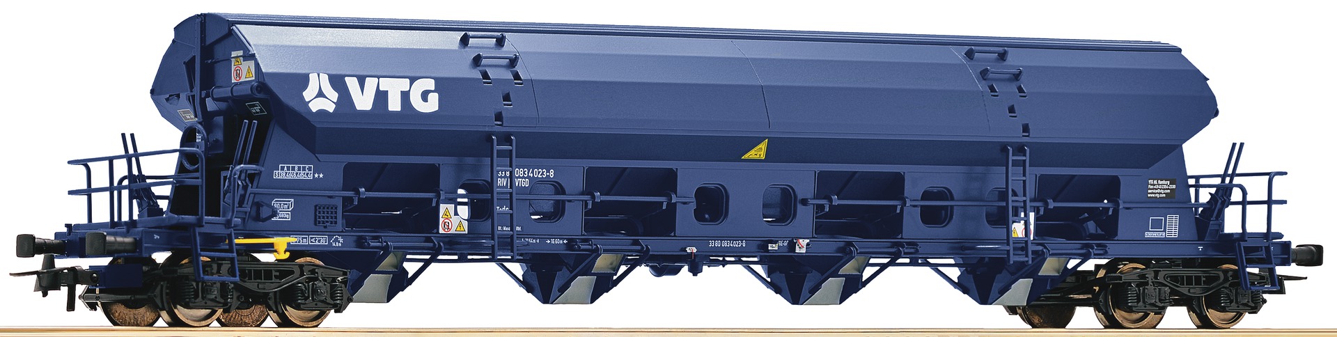 Roco 67370 H0 Selbstentladewagen VTG 4-achsgi DB AG EP 6