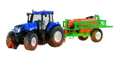 Siku 8511 New Holland Traktor mit Feldspritze und DVD limitiert 1:32
