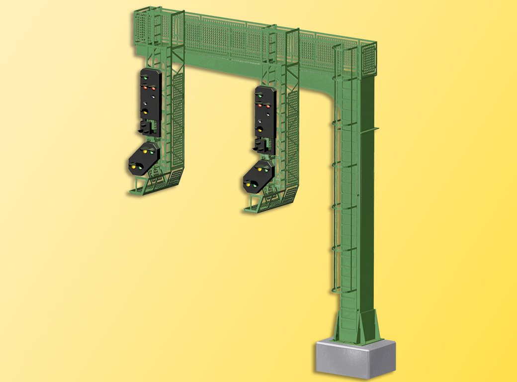 Viessmann 4750 H0 Signalbrücke mit 2 Einfahsignalen