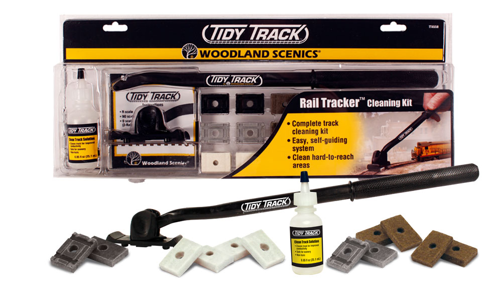 Woodland WTT4550 Gleisreinigungsset Spur 0 / H0 / N