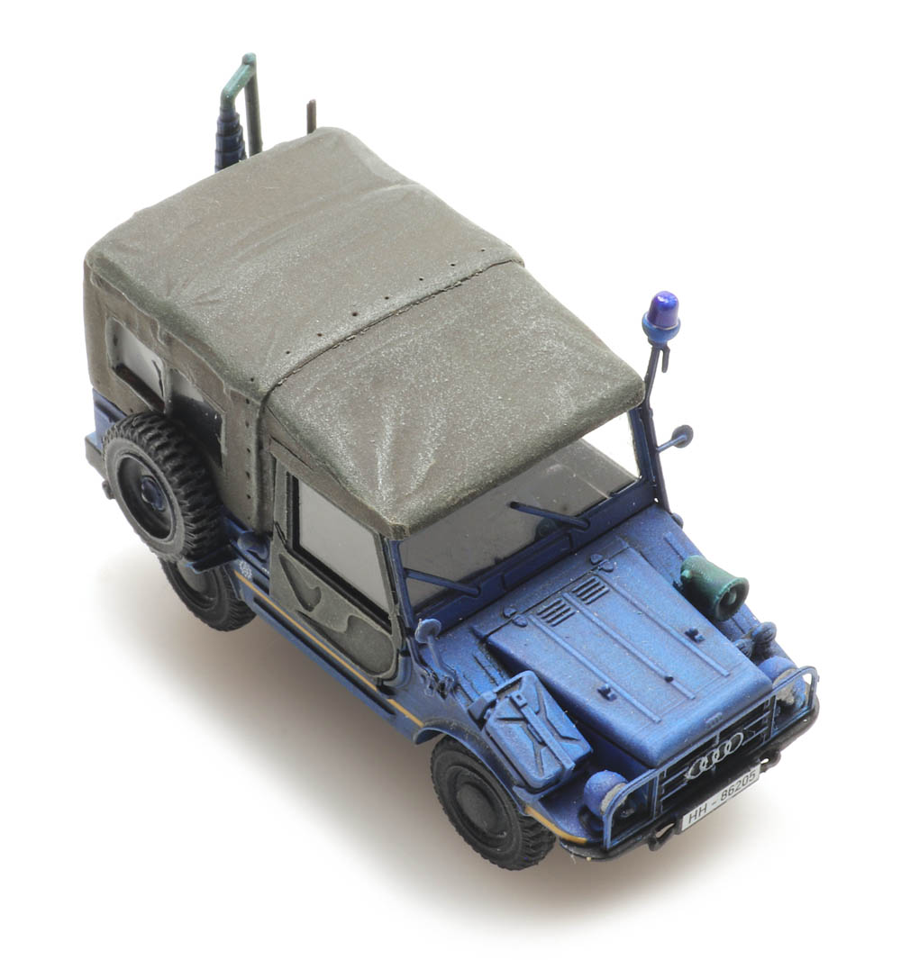 Artitec 6870449 H0 PKW DKW Munga 8 Feldjäger Bundeswehr