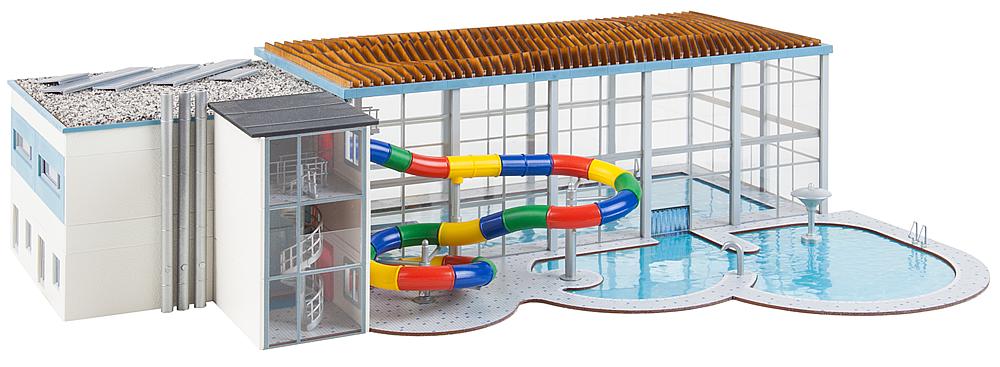 Maison d'attente modélisme - Faller - H0 - 10x10x10 cm - Multicolore