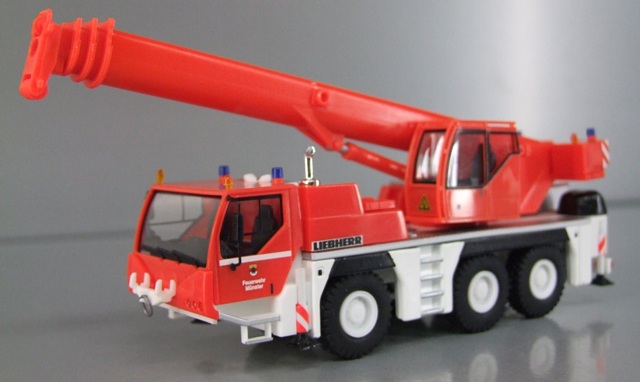 Herpa 1/87 Camion Grue Liebherr LTM 1045/1 - Bundeswehr Military - Rare