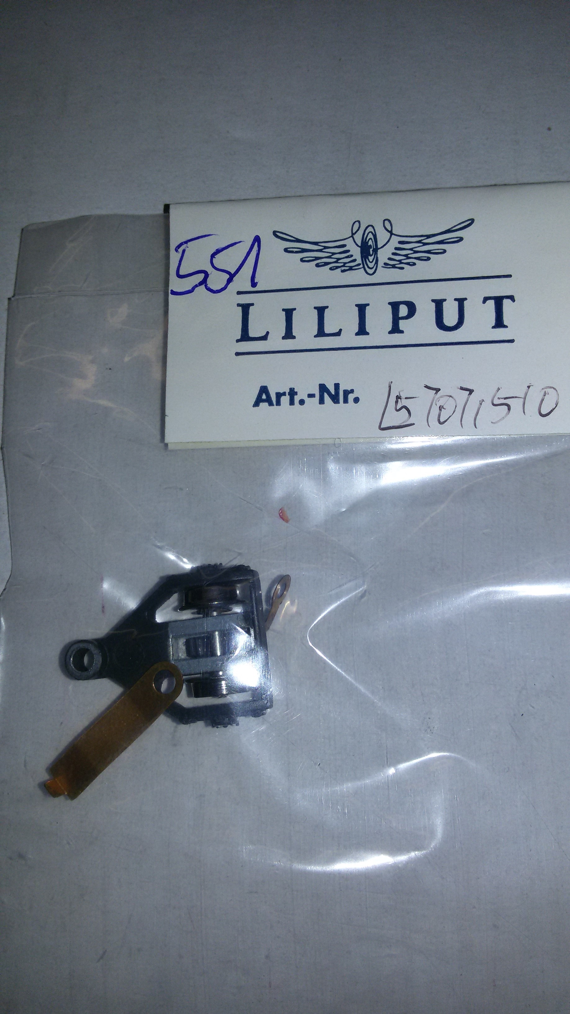 *LO 136* Liliput Ersatzteil L50400010.2 Nachläufer 