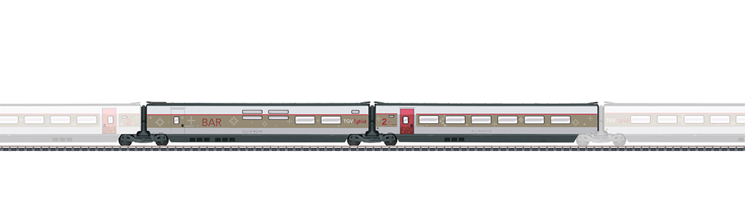 CFF SBB TGV Lyria set Märklin 43442 | Kaufen auf Ricardo
