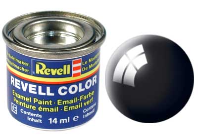 Revell 32107 schwarz, glänzend 14 ml