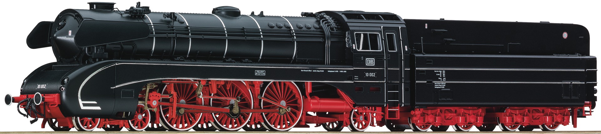ROCO 68193 Dampflok BR 10 002 AC Epoche 3 digital für 3 Leiter H0